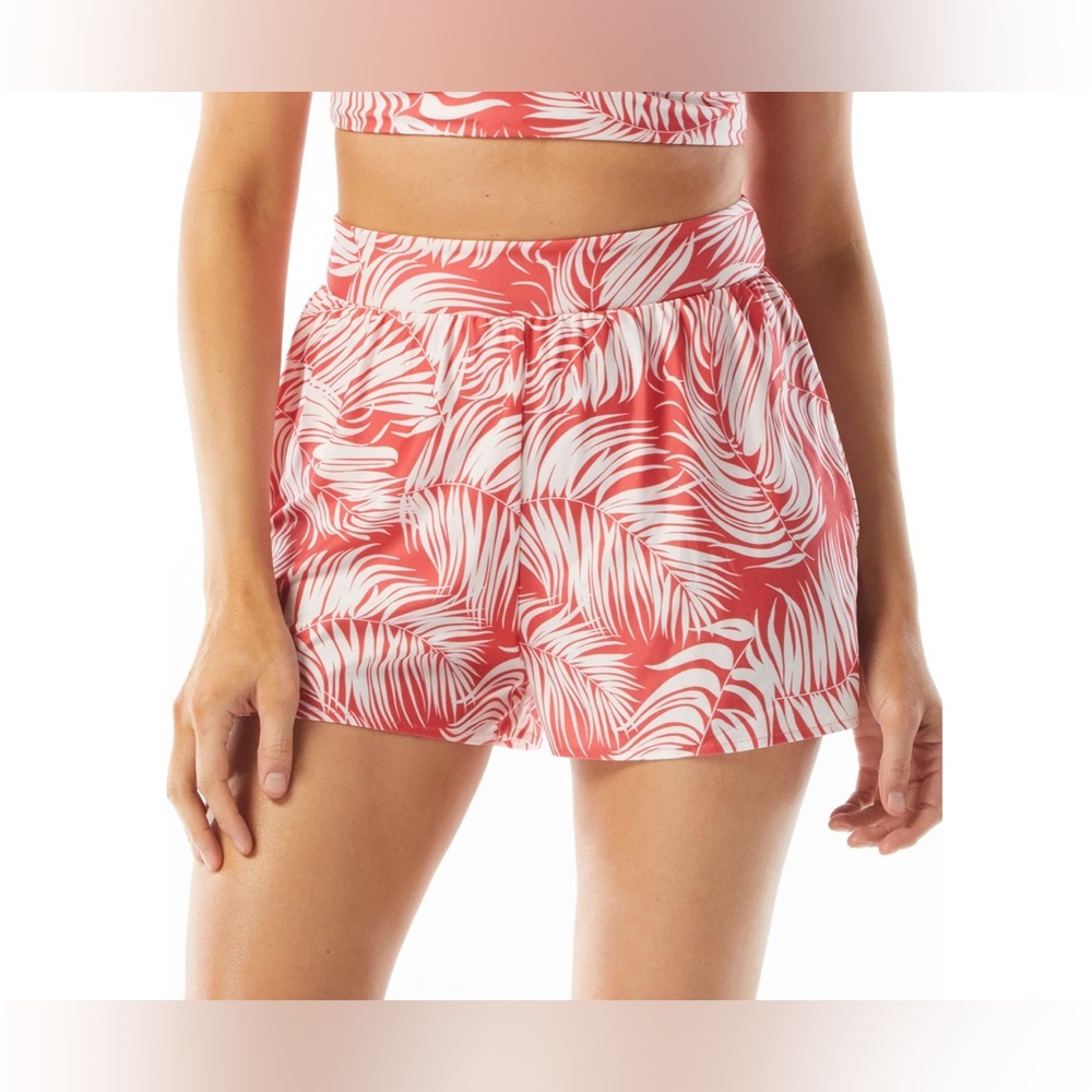 COCO CONTOURS REFLECT SWIM SHORT - FEATHER PALM